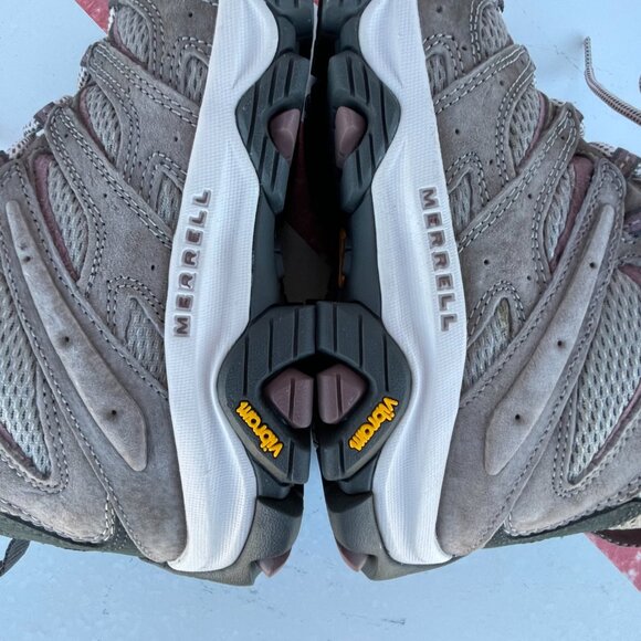 NWT Women's Size 8W Merrell Moab 3 Mid Waterproof Hiking Boots (In Box) - Picture 3 of 15